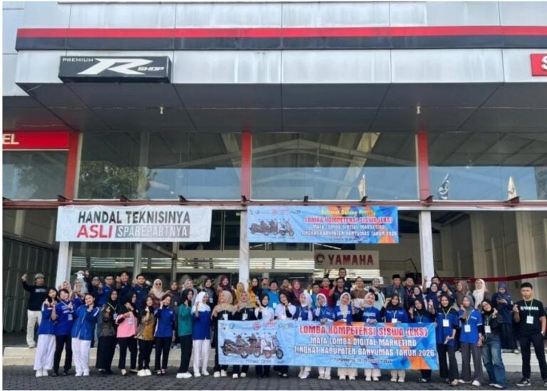 LKS Pemasaran Banyumas 2026: Inovasi Live Streaming di Dealer Yamaha Jadi Lomba Berbasis Industri Pertama