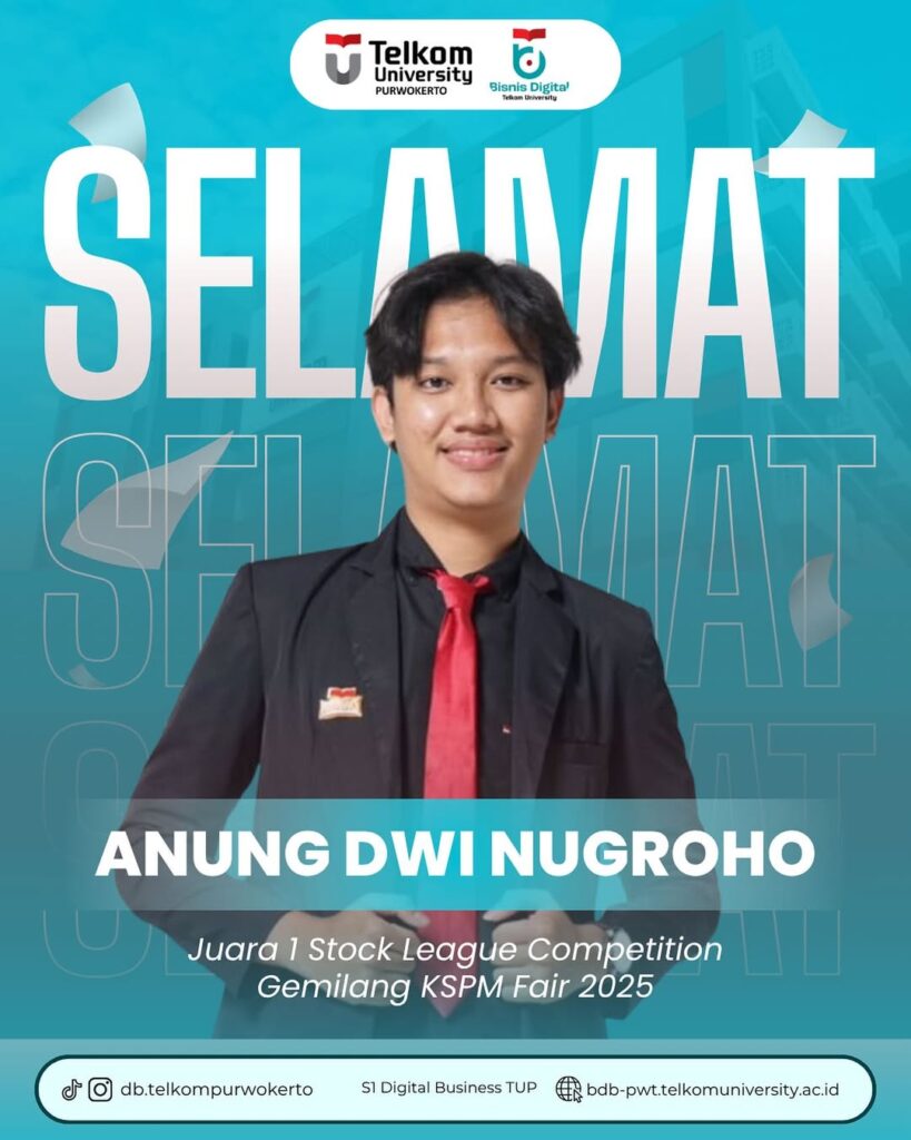 Selamat kepada Anung Dwi Nugroho atas prestasinya meraih Juara 1 Stock League Competition pada a