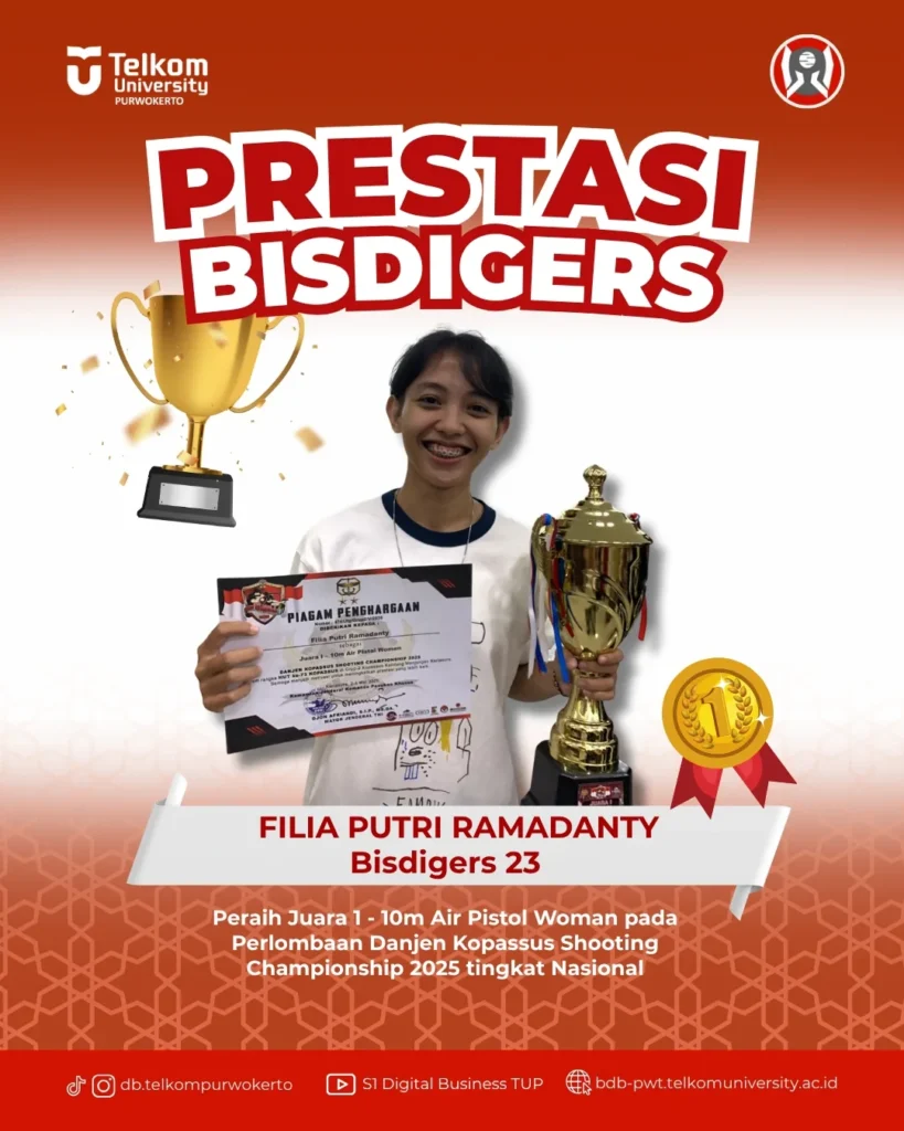 ✨[𝐏𝐑𝐄𝐒𝐓𝐀𝐒𝐈 𝐁𝐈𝐒𝐃𝐈𝐆𝐄𝐑𝐒]✨Selamat kepada Kak Filia atas prestasinya yang telah mer
