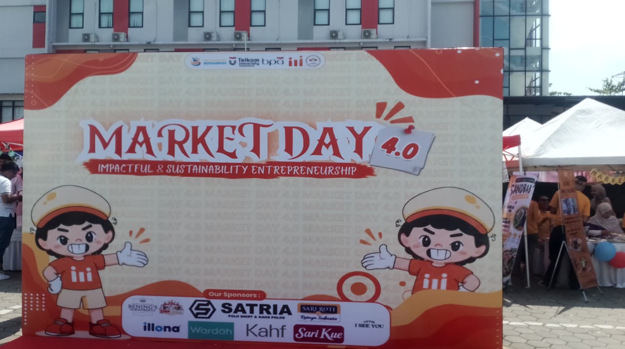 Wujudkan Visi “Entrepreneurial University”, UKM HIPMI PT Telkom Purwokerto Sukses Gelar Market Day 4.0